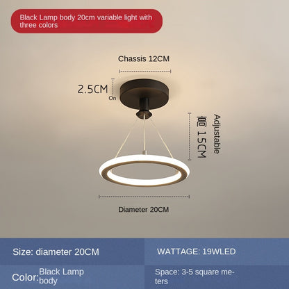 Infinity Loop Contemporary LED Chandelier Light Fitting For Dining Room Living Room New Trends In Modern Living Interior Lighting