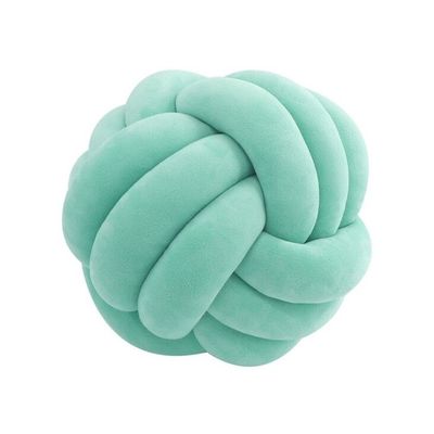 Big Knot Cushion Sofa Throw Pillow Soft Round Handmade Knotted Ball Car Bedding Stuffed Pillow For Bedroom Living Room