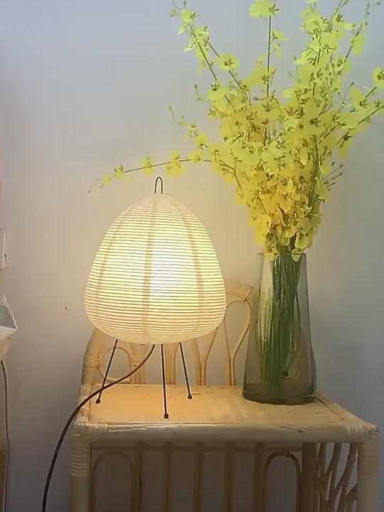 Japanese Rice Paper Lantern Led Table Lamp Living Room Bedroom Bedside Study Hotel Homestay Art Creative Decor Tripod Floor Lamp