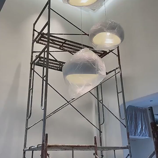 Japanese Minimalist Wabi-Sabi Pendant Lights Modern Lighting Chandelier For Living Room Atrium Designer Contemporary Interior Lighting