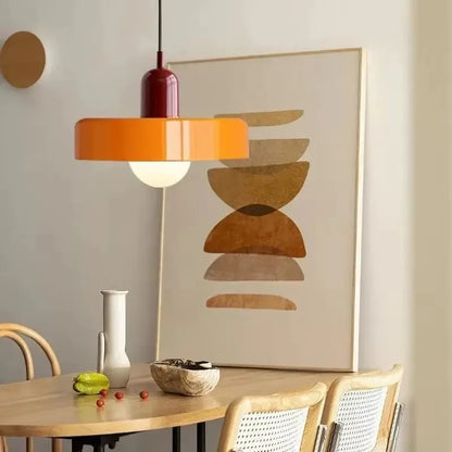 Colorful Designer Glass Pendant Lamps – Contemporary LED Ceiling Hanging Light Fixtures for Living Room, Dining Room, Bedroom & Kitchen Interiors