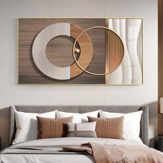 Abstract Geometric Spherical Wall Art Fine Art Canvas Prints Modern Architectural Pictures For Luxury Loft Apartment Home Office Hotel Interiors Art Decor