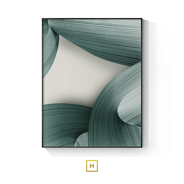 Abstract Minimalist Architectural Inspiration Wall Art Fine Art Canvas Prints Golden Blue Beige Pictures For Luxury Living Room Contemporary Home Office Decor