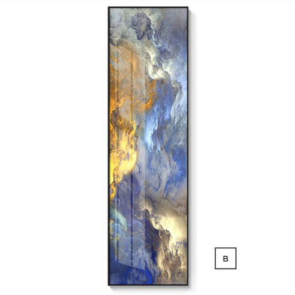 Abstract Mysterious Sky Clouds Wall Art Fine Art Canvas Prints Vertical Format Pictures For Hallway Living Room Dining Room Bedroom Home Office Decor