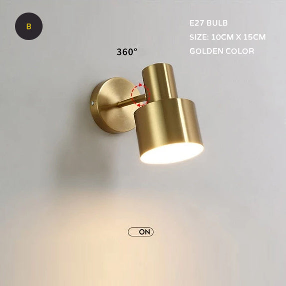 Wall Mounted Long Swing Arm Adjustable Reading Light LED Lamp For Bedroom Bedside Living Room Home Office Contemporary Interior Designer Lighting