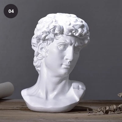 Classic Sculptures Venus Bust Figures Resin Cast Roman Statues Nordic Ornaments Tabletop Decor Retro Luxury Modern Home Decor