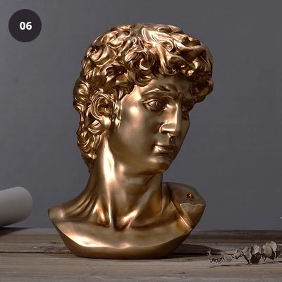 Classic Sculptures Venus Bust Figures Resin Cast Roman Statues Nordic Ornaments Tabletop Decor Retro Luxury Modern Home Decor