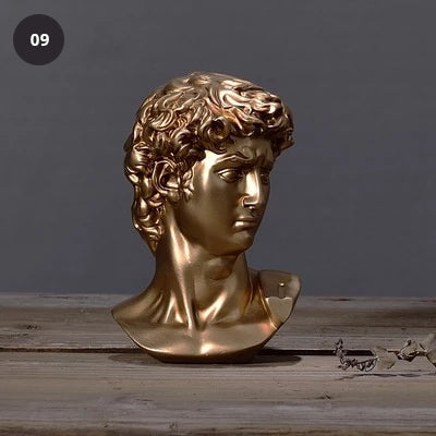 Classic Sculptures Venus Bust Figures Resin Cast Roman Statues Nordic Ornaments Tabletop Decor Retro Luxury Modern Home Decor