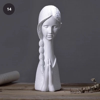 Classic Sculptures Venus Bust Figures Resin Cast Roman Statues Nordic Ornaments Tabletop Decor Retro Luxury Modern Home Decor