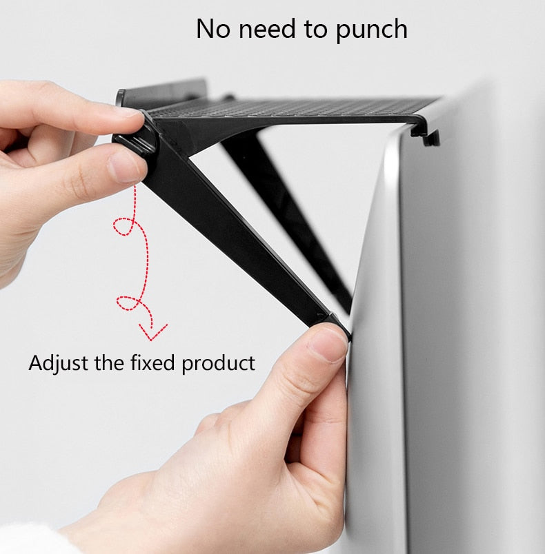 TV Top Storage Rack For WiFi Router Remote Control Adjustable Shelf St ...