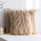 Soft Shaggy Faux Fur Cushion Cover Plush Pillow Cover Cushion Case For Sofa Throw Cushion Autumn Fall Winter Living Room Home Decor