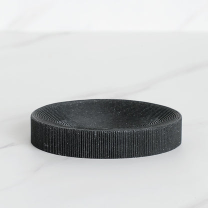 Volcanic Black Bathroom Accessories Soap Dish Toothbrush Holder Gargle Cup Liquid Soap Dispenser Toilet Brush Holder Matching Bathroom Essentials