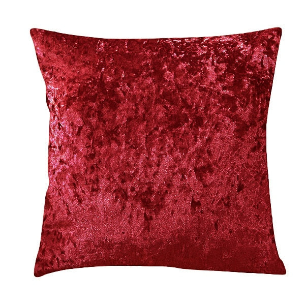Luxury Fashion Crushed Velvet Cushion Cases 45x45cm For Living Room Sofa Covers For Settee Cushions Case Glam Home Interior Decor