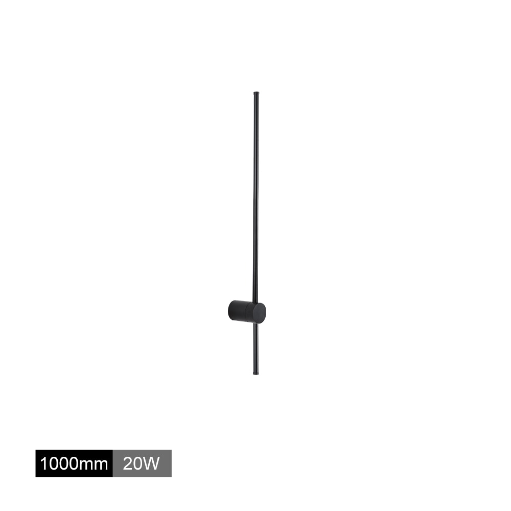 Modern LED Striplight Wall Mounted Contemporary Interior Lighting Adjustable Minimalist Light Fitting For Living Room Dining Room Home Office Interiors