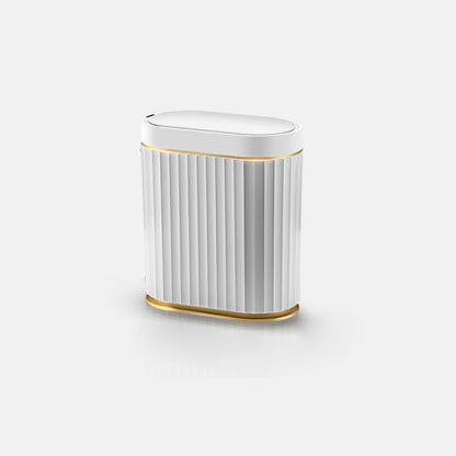 Automatic Opening Trash Bin For Bathroom Auto Sensing Garbage Can For Kitchen Light Luxury Stylish Smart Bin For Washroom Waste 7/9/12/15 Liters