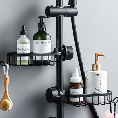 Kitchen Sink Organizer Faucet Rack For Sponge Scrubber Soap Holder Washroom Sink Cosmetics Storage Basket Shelf Rack Bathroom Accessories