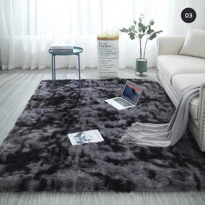 Large Soft Fluffy Deep Pile Carpet Rug For Lounge Living Room Bedroom Kids Room Decorative Area Mat Carpeting For Modern Home Decoration
