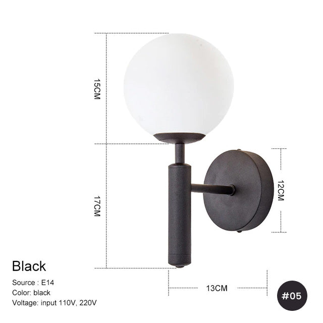 Luxury Glass Sphere Ball Pendant Light For Living Room Designer Hanging Lights For Minimalist Modern Interior Lighting