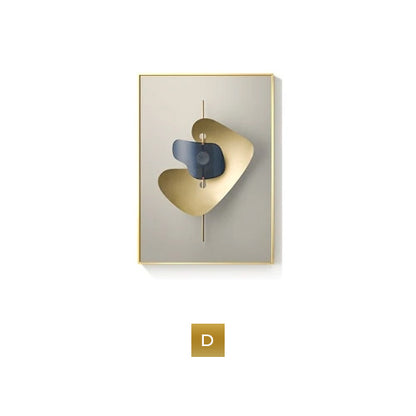Modern Luxury Scandinavian Aesthetics 3d Minimalist Abstract Wall Art Fine Art Canvas Prints Architectural Pictures For Nordic Living Room Home Office Decor