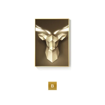 Modern Luxury Scandinavian Aesthetics 3d Minimalist Abstract Wall Art Fine Art Canvas Prints Architectural Pictures For Nordic Living Room Home Office Decor