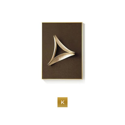 Modern Luxury Scandinavian Aesthetics 3d Minimalist Abstract Wall Art Fine Art Canvas Prints Architectural Pictures For Nordic Living Room Home Office Decor