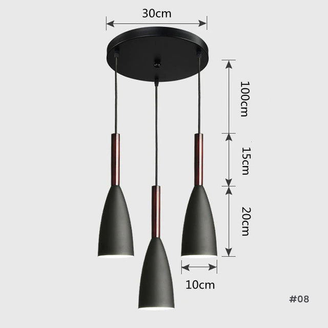 Minimalist Scandinavian Pendant Light Modern LED Hanging Lamps Chandelier Lighting For Dining Room Living Room Designer Kitchen Contemporary Home Lighting