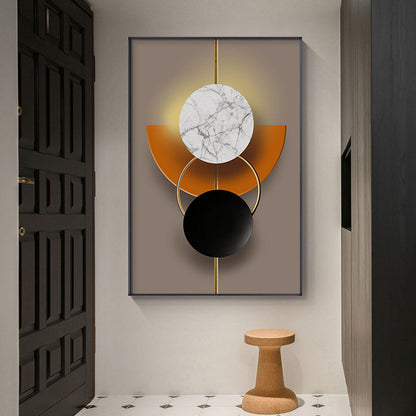 Modern Aesthetics 3d Visual Effect Wall Art Fine Art Canvas Prints Abstract Architectural Pictures For Luxury Loft Living Room Hotel Room Home Office Decor