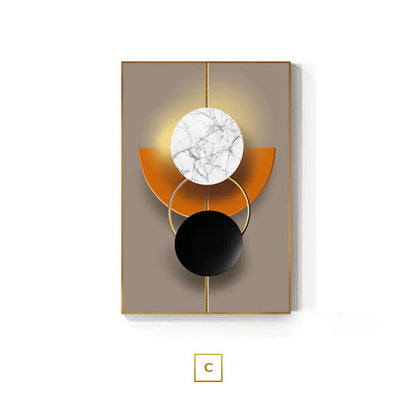 Modern Aesthetics 3d Visual Effect Wall Art Fine Art Canvas Prints Abstract Architectural Pictures For Luxury Loft Living Room Hotel Room Home Office Decor