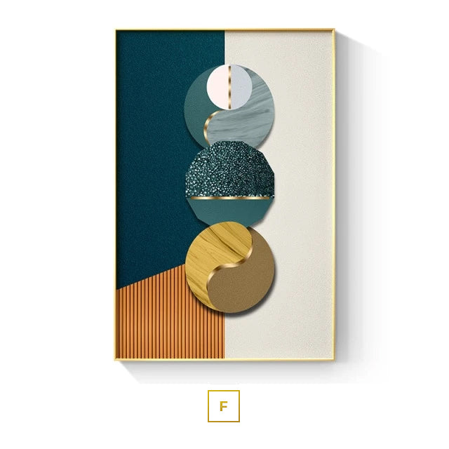 Modern Aesthetics Architectural Abstract Wall Art Fine Art Canvas Prints Geometric Textural Design Pictures For Luxury Loft Living Room Home Office Decor