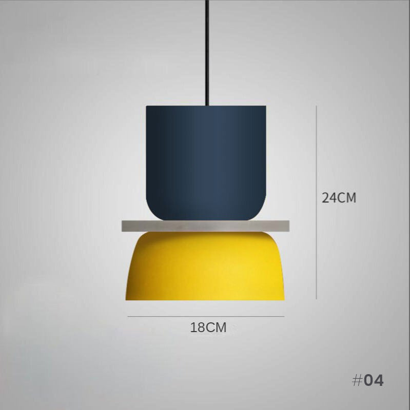 Modern Colorful LED Pendant Lights Minimalist Stylish Scandinavian Lighting For Living Room Dining Room Bedroom Lights For Kitchen Home Office Interior Decor