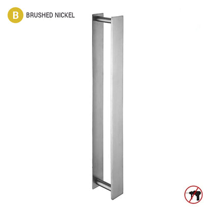 Square Design Stainless Steel Contemporary Bathroom Towel Rack Wall Mounted Requires No Drilling 3 Colors Matte Black Chrome & Brushed Nickel