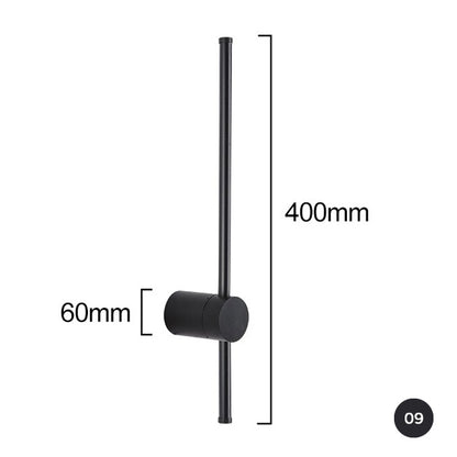 Modern LED Rail Art Deco Wall Lamp Vertical Lighting Fixture Strip Light Wall Lighting For Luxury Living Room Dining Room Contemporary Lighting