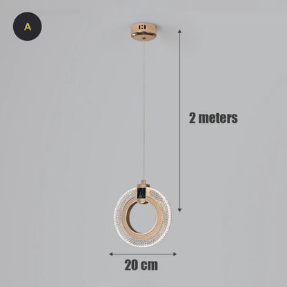 Modern Luxurious LED Pendant Lights Elegant Indoor Lighting Hanging Lamps For Living Room Hallway Dining Room Stairway Luxury Home Interior Decor