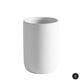 Modern Minimalist Design Bathroom Accessories Toothbrush Holder Liquid Soap Dispenser Gargle Cup Soap Dish Matte Black White Gray