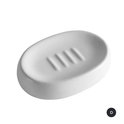 Modern Minimalist Design Bathroom Accessories Toothbrush Holder Liquid Soap Dispenser Gargle Cup Soap Dish Matte Black White Gray