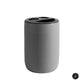 Modern Minimalist Design Bathroom Accessories Toothbrush Holder Liquid Soap Dispenser Gargle Cup Soap Dish Matte Black White Gray