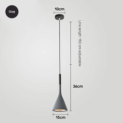 Modern Pendant Lamps Designer Light Fittings For Bedroom Kitchen Living Room Office Study Bar Diner Cafe Restaurant Hanging Lights in 8 Colors