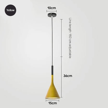 Modern Pendant Lamps Designer Light Fittings For Bedroom Kitchen Living Room Office Study Bar Diner Cafe Restaurant Hanging Lights in 8 Colors