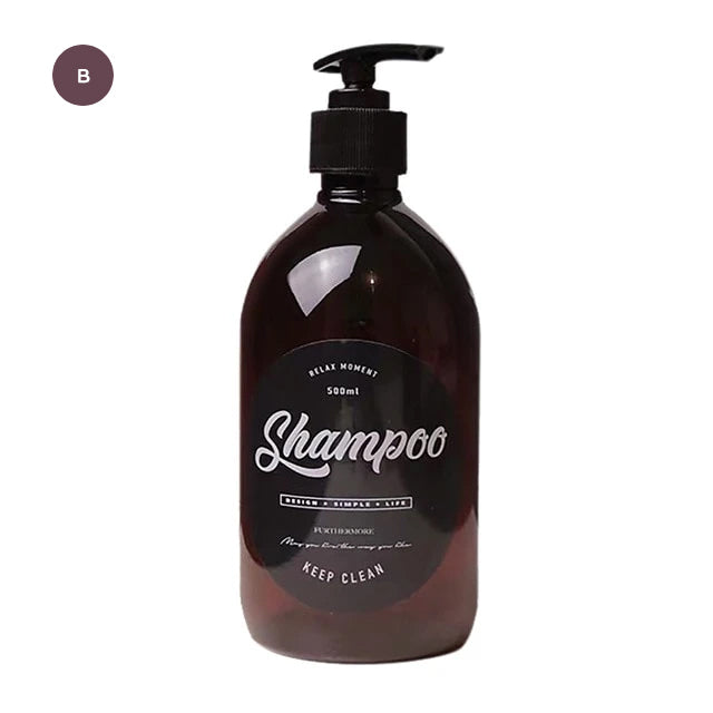 Refillable Nordic Soap Dispenser Lotion Bottles For Liquid Soap Shampoo Hair Conditioner Beauty Cosmetics Beauty Hair Salon Care Essential Bathroom Accessories