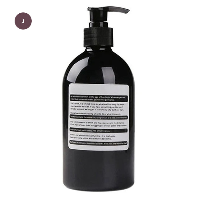 Refillable Nordic Soap Dispenser Lotion Bottles For Liquid Soap Shampoo Hair Conditioner Beauty Cosmetics Beauty Hair Salon Care Essential Bathroom Accessories