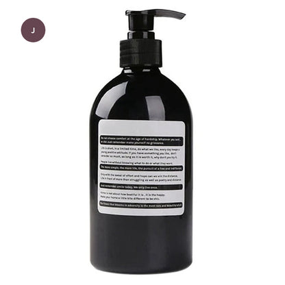 Refillable Nordic Soap Dispenser Lotion Bottles For Liquid Soap Shampoo Hair Conditioner Beauty Cosmetics Beauty Hair Salon Care Essential Bathroom Accessories