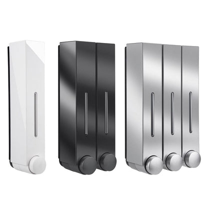 Sleek Soap Dispenser Innovative Wall Mounted Liquid Soap Dispensing Solution For Cosmetics Shampoo Lotion Etc For Bathroom Shower Washrooms
