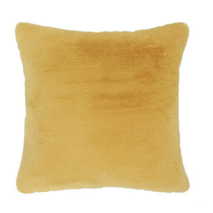 Soft Faux Fur Cushion Cover Sofa Throw Faux Rabbit Fur Cushion Case 45x45cm Pillow Cover For Sofa Settee Luxury Autumn Fall Winter Living Room Decor
