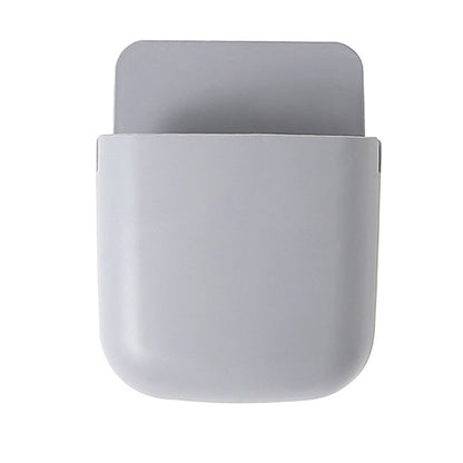 Wall Mounted Pouch For Storing Remote Control Mobile Phone Pocket For Holding Air Conditioning Remote Control Self Adhesive Installation