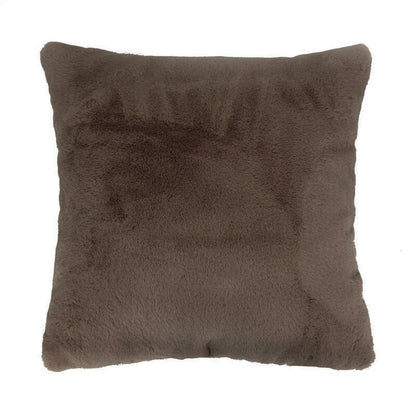Soft Faux Fur Cushion Cover Sofa Throw Faux Rabbit Fur Cushion Case 45x45cm Pillow Cover For Sofa Settee Luxury Autumn Fall Winter Living Room Decor
