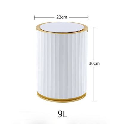 Automatic Opening Trash Bin For Bathroom Auto Sensing Garbage Can For Kitchen Light Luxury Stylish Smart Bin For Washroom Waste 7/9/12/15 Liters