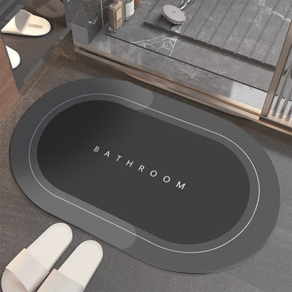Non-Slip Nappa Skin Rubber Mat for Bathroom Kitchen And Entrance Hall Super Absorbent