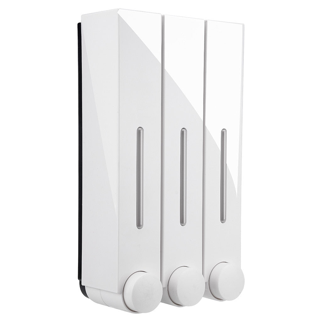 Sleek Soap Dispenser Innovative Wall Mounted Liquid Soap Dispensing Solution For Cosmetics Shampoo Lotion Etc For Bathroom Shower Washrooms