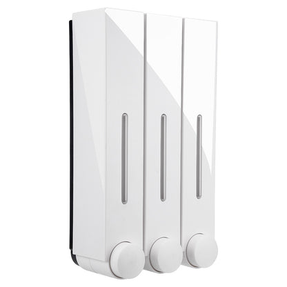 Sleek Soap Dispenser Innovative Wall Mounted Liquid Soap Dispensing Solution For Cosmetics Shampoo Lotion Etc For Bathroom Shower Washrooms