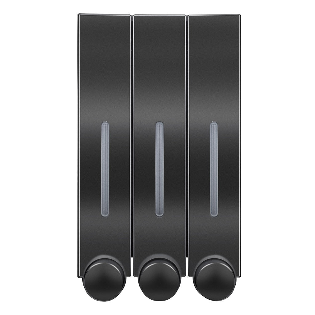 Sleek Soap Dispenser Innovative Wall Mounted Liquid Soap Dispensing Solution For Cosmetics Shampoo Lotion Etc For Bathroom Shower Washrooms